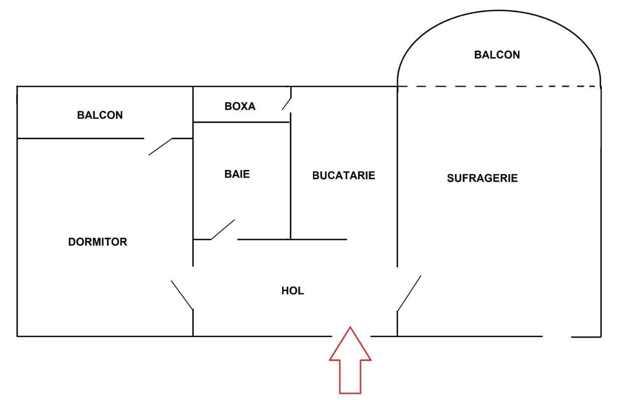 Ultracentral - Apartament Modern - Panoramic View 바커우 외부 사진